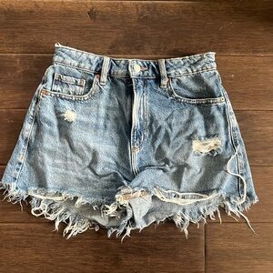 Dynamite distressed Jean shorts